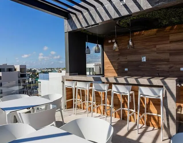 Apartamento Stunning New With Rooftop Pool Playa del Carmen